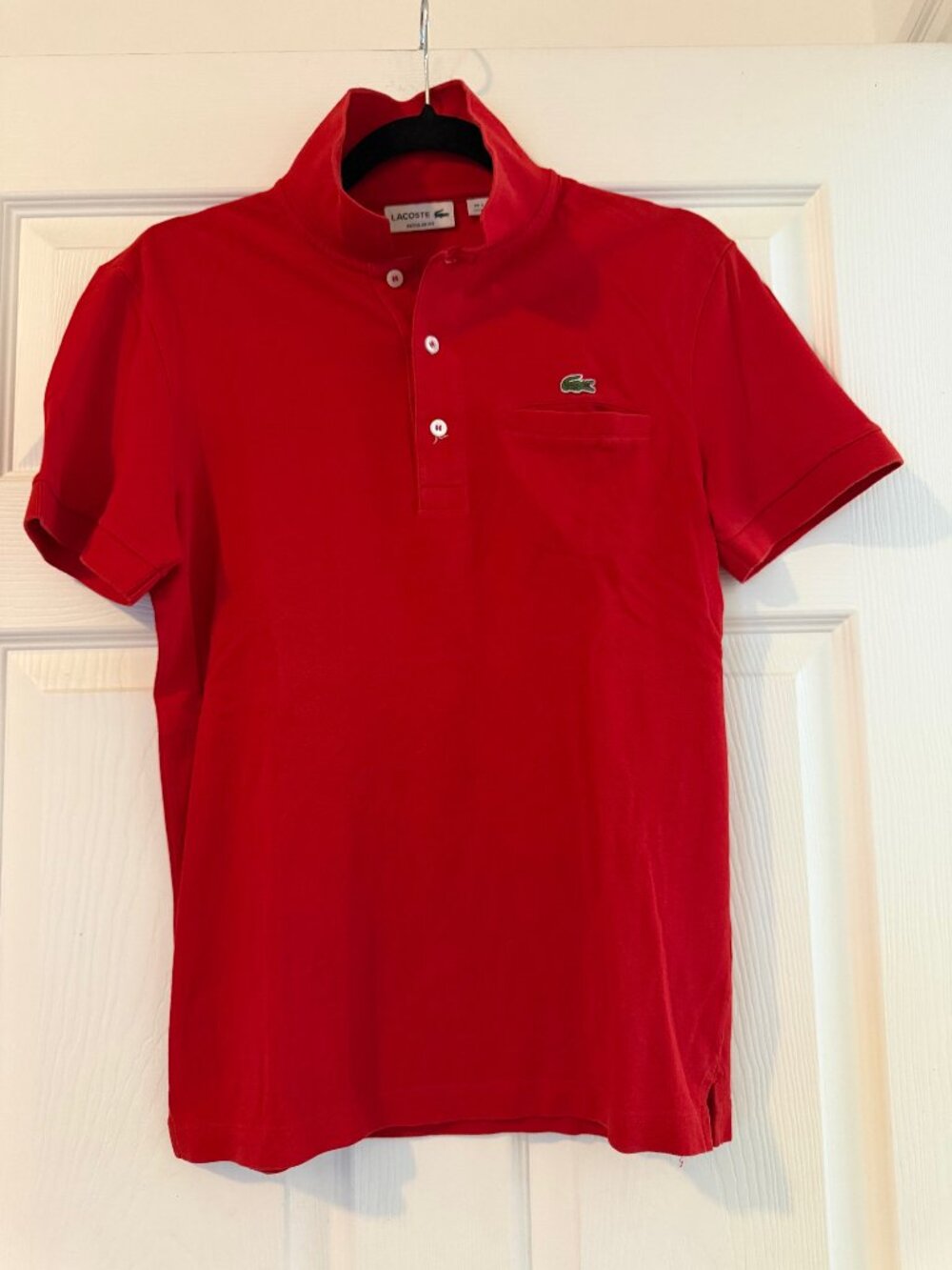 Lacoste Red Polo - Size XS